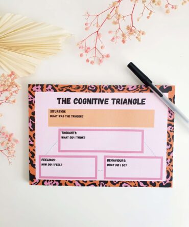 Anxiety Leopard Print Notepad